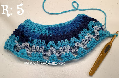 Crochet Summer Messy Bun Bucket Hat