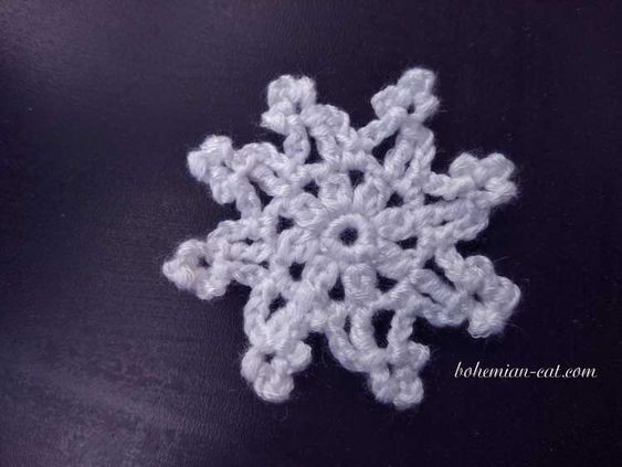 Crochet Beautiful Snowflake Pattern