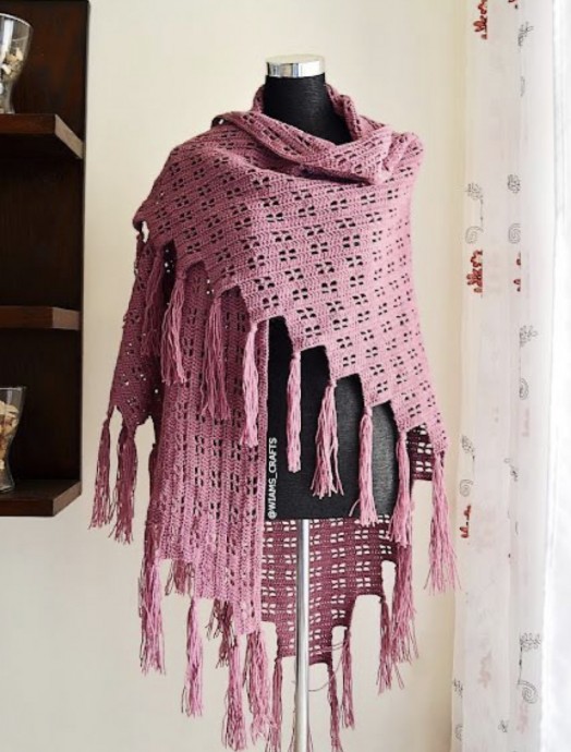 Beautiful Windows Shawl