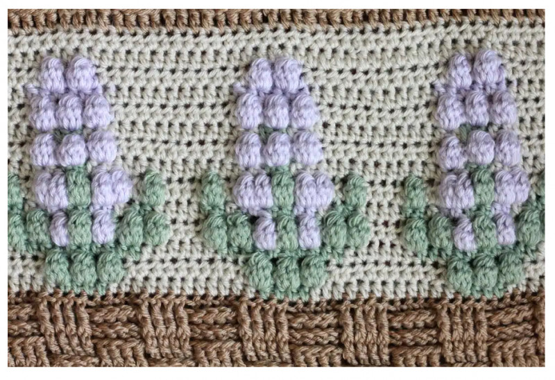 Crochet Flower Basket Blanket Tutorial: Create Your Own Beautiful Decor