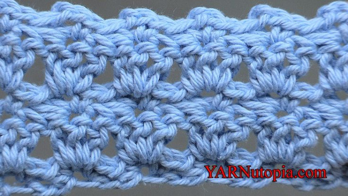 Crochet Primrose Stitch