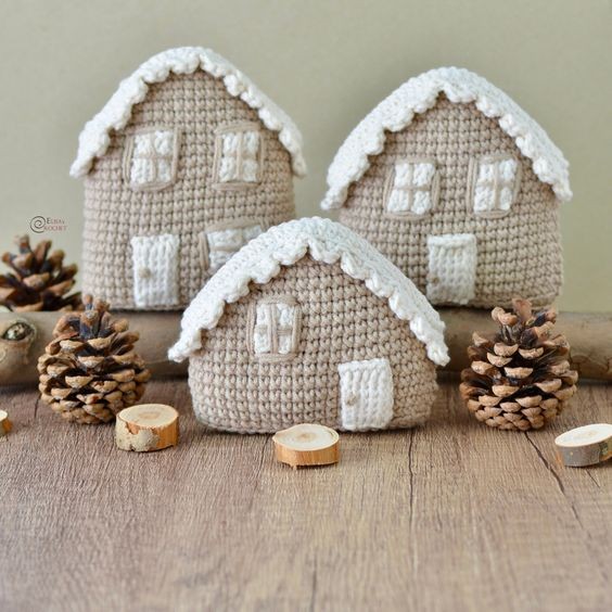 Crochet Scandinavian Village