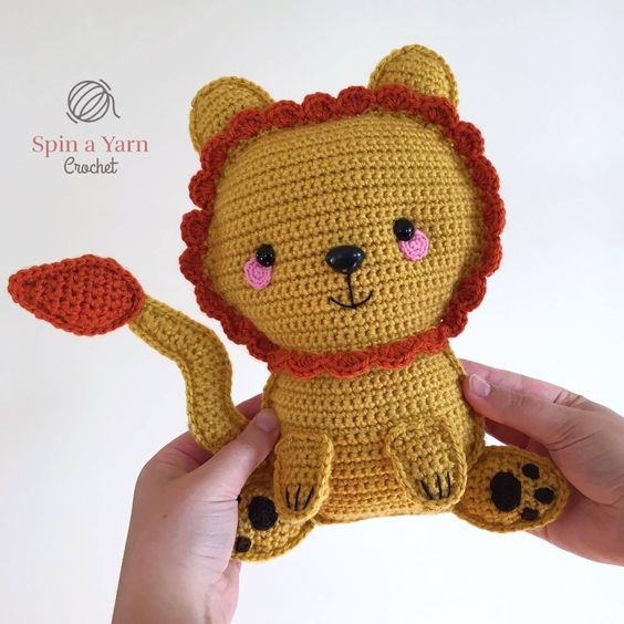 Crochet Ragdoll Lion