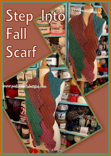 Crochet Fall Scarf