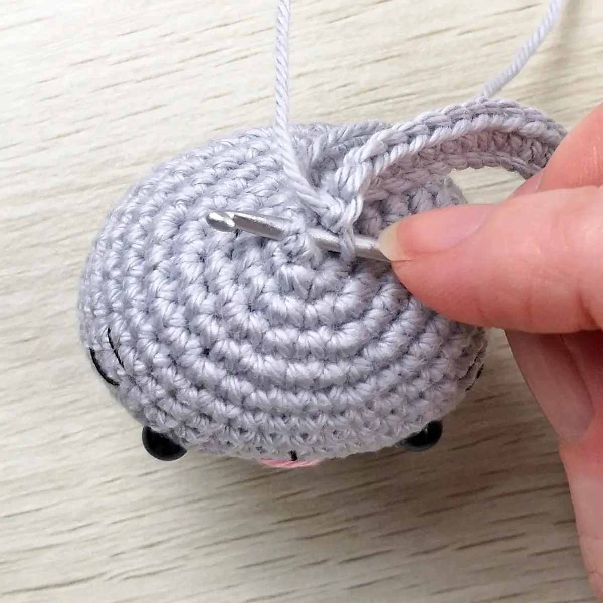 Crochet Cat Bookmark