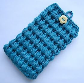Create Your Own Adorable Crochet Puffy Cell Phone Cozy - Step-by-Step Guide