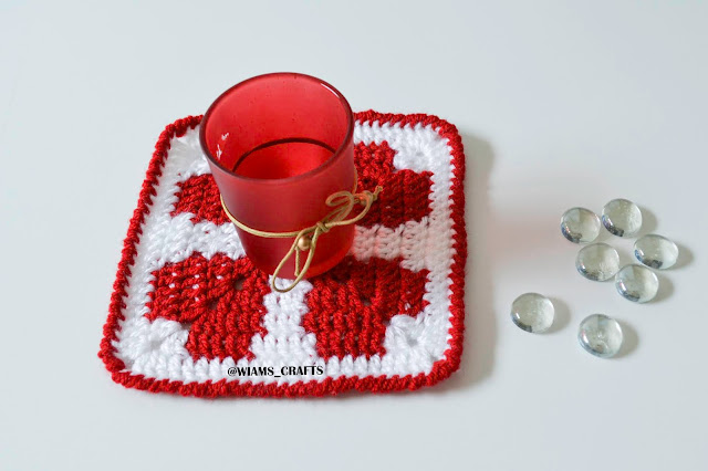 Create a Charming Crochet Coaster for Valentine's Day - Easy Tutorial