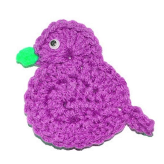 How to Crochet a Beautiful Bird Applique for Your Craft Projects How to Crochet a Beautiful Bird Applique for Your Craft Projects