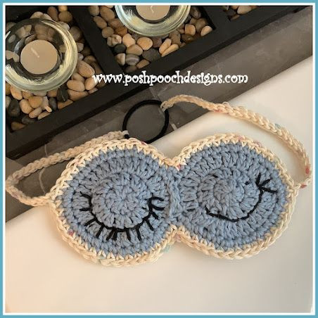 Crochet Sleep Eye Mask