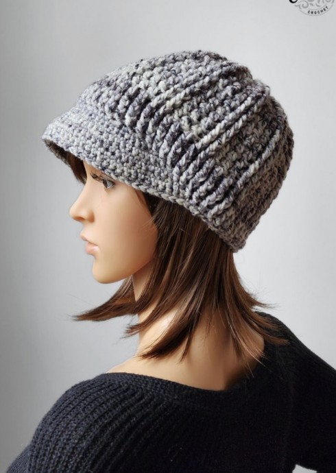 Crochet Holiday Stashdown Hat