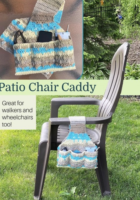 Patio Chair Caddy or Wheelchair Caddy