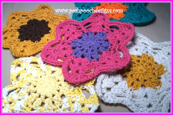 Create a Beautiful Crochet Summer Flower Doily for Your Home Decor