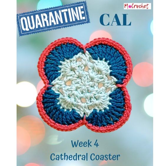 Crochet Cathedral Coaster