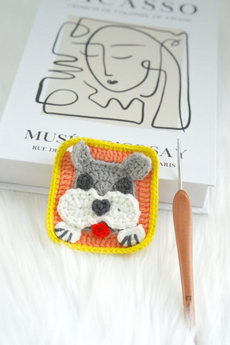 Create Adorable Crochet Dog Granny Squares: A Step-by-Step Guide for Dog Lovers