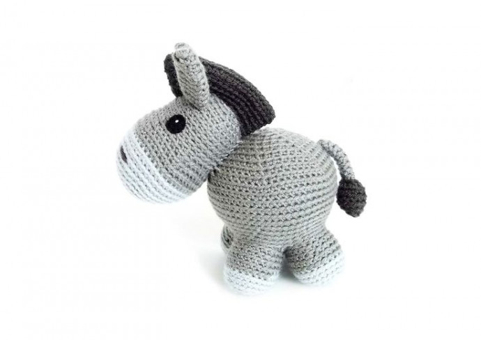 Crochet Slouppke the Donkey Crochet Slouppke the Donkey