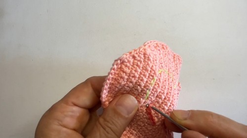 Create a Charming Crochet Sleep Mask with Heart Design for Cozy Nights
