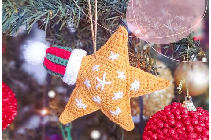 Create Adorable Crochet Christmas Ornaments: A Step-by-Step Guide to Crafting the Star Amigurumi Create Adorable Crochet Christmas Ornaments: A Step-by-Step Guide to Crafting the Star Amigurumi