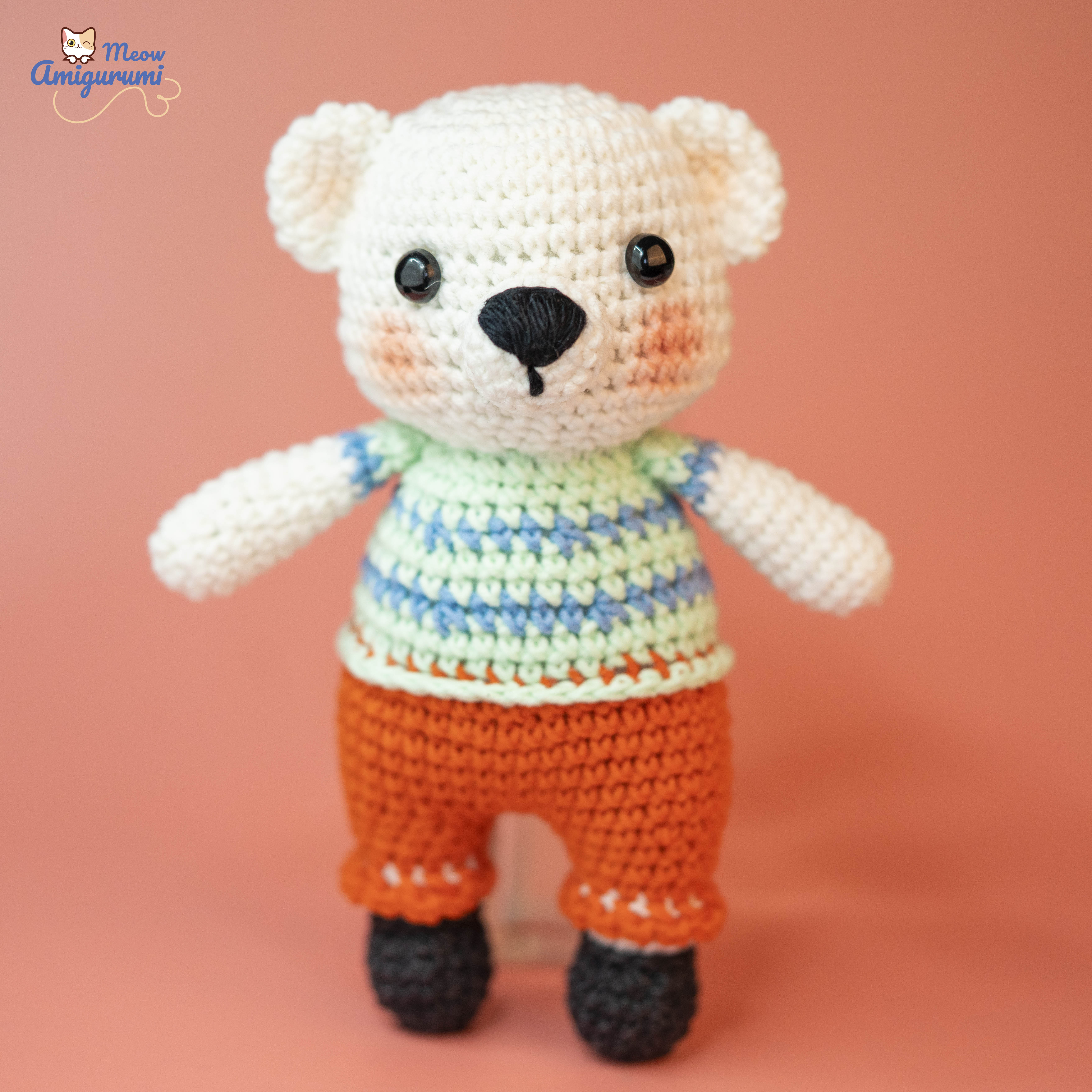 Create Your Own Adorable Frenny Summer Amigurumi Bear with Detailed Instructions