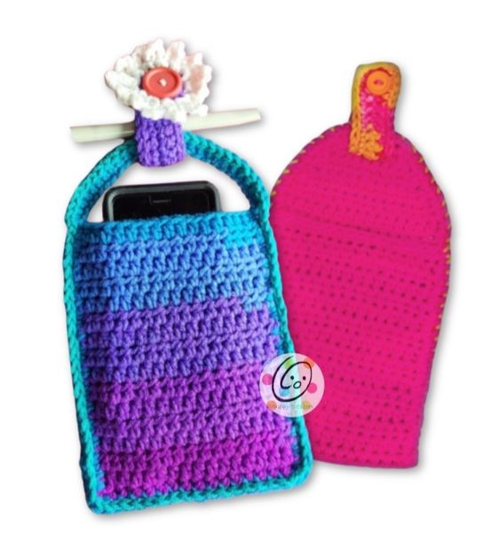 Create a Stylish and Unique Crochet Phone Pouch - Easy DIY Project Create a Stylish and Unique Crochet Phone Pouch - Easy DIY Project