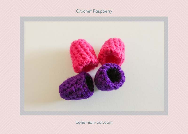Create Beautiful Handmade Accessories with Crochet Techniques in Raspberry and Blackberry Colors