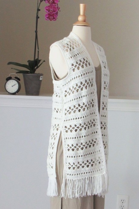 Easy Crochet Vest