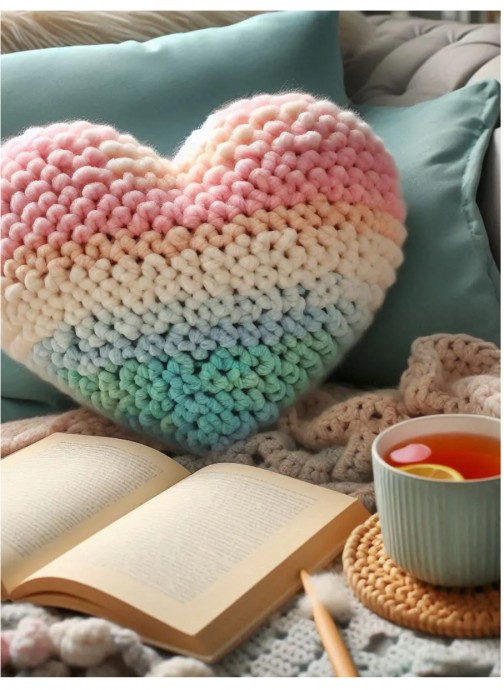 Create a Beautiful Crochet Heart Pillow – A Perfect Home Decor Accent Create a Beautiful Crochet Heart Pillow – A Perfect Home Decor Accent