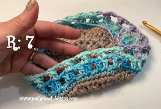 Crochet Beach Toys Bag