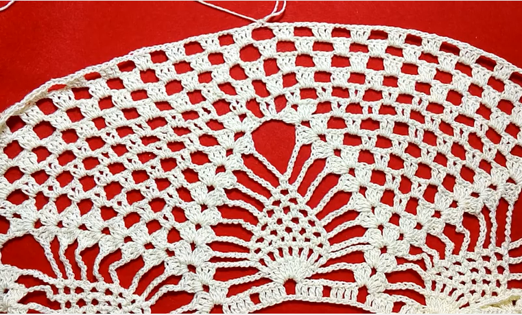 Crochet Pineapple Blouse