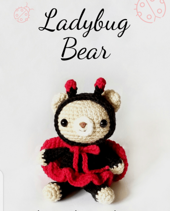 Adorable  Ladybug Bear