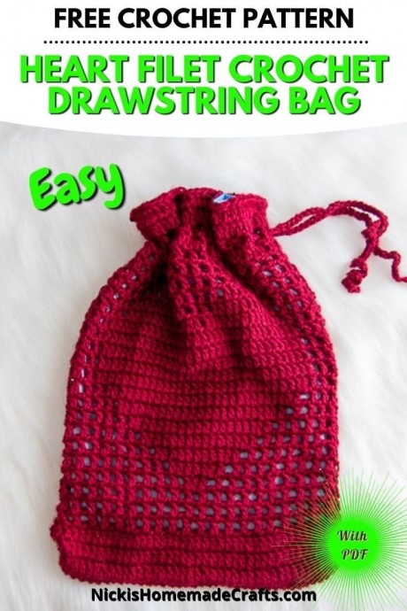 Pretty Crochet Drawstring