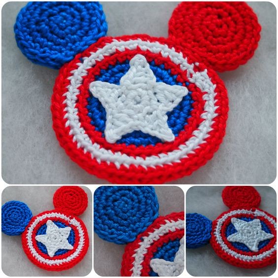 Create Your Own Crochet Captain America Mouse: Step-by-Step Crafting Guide