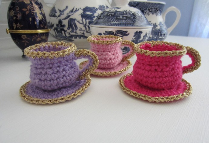 Create Adorable Crochet Tea Cup Christmas Ornaments for a Handmade Holiday Touch Create Adorable Crochet Tea Cup Christmas Ornaments for a Handmade Holiday Touch
