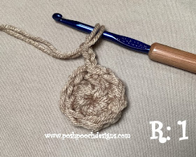 Crochet Spring Tulip Basket