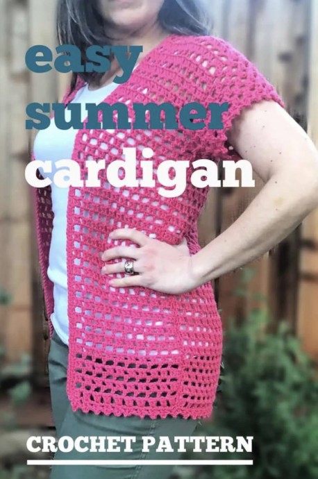 Lacy Summer Cardigan Crochet Pattern