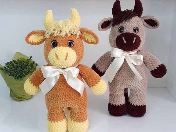 Create Your Own Adorable Crochet Plush Bull Amigurumi with This Detailed Pattern Guide Create Your Own Adorable Crochet Plush Bull Amigurumi with This Detailed Pattern Guide