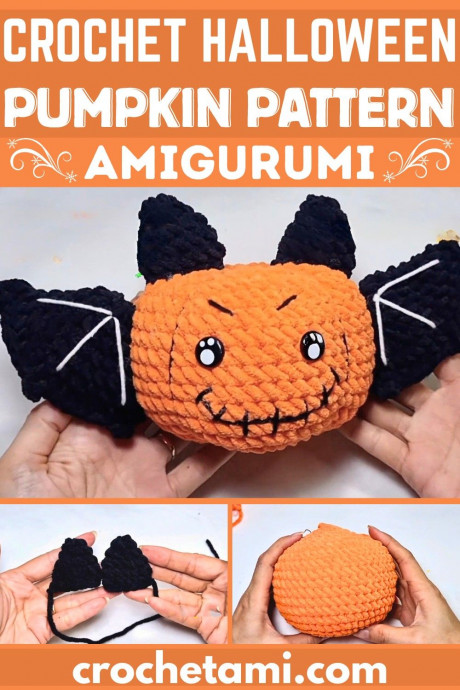 Crochet Festive Halloween Pumpkin
