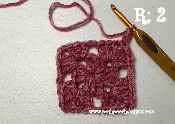 Create Your Own Crochet Mitered Heart Granny Square - Easy Pattern Guide