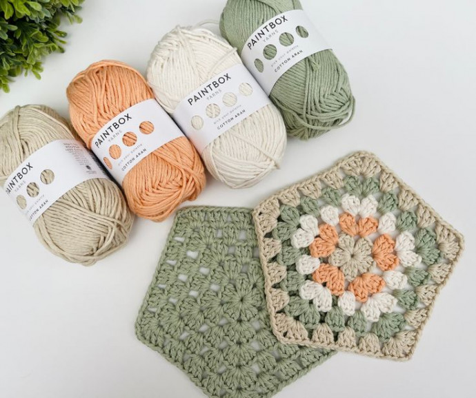 Crochet Pentagon Granny Square