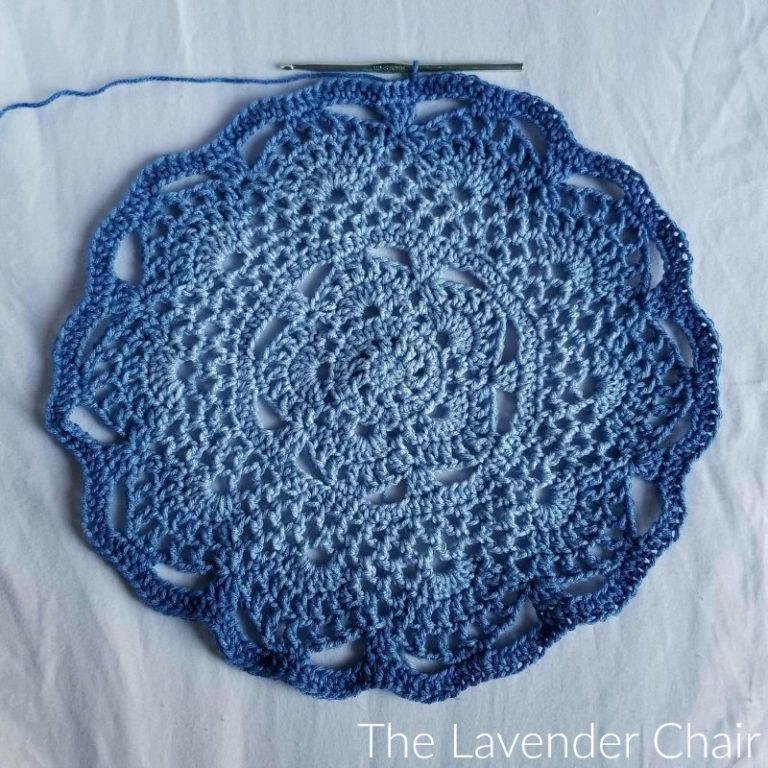 Create Your Own Crochet Midnight Star Mandala Rug: A Step-by-Step Guide