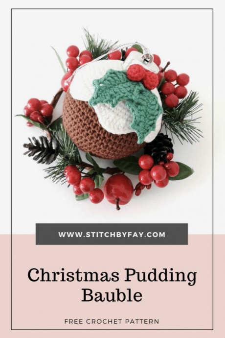 Christmas Pudding Bauble