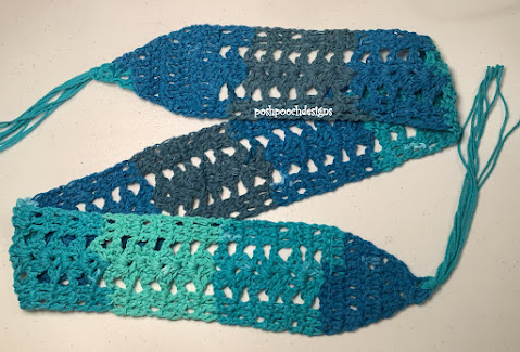 Crochet Beach Time Scarf