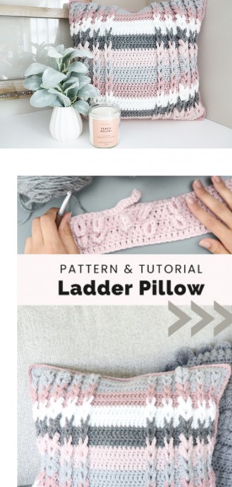 Create a Cozy and Stylish Pillow Using the Jacob's Ladder Stitch in Crochet Create a Cozy and Stylish Pillow Using the Jacob's Ladder Stitch in Crochet