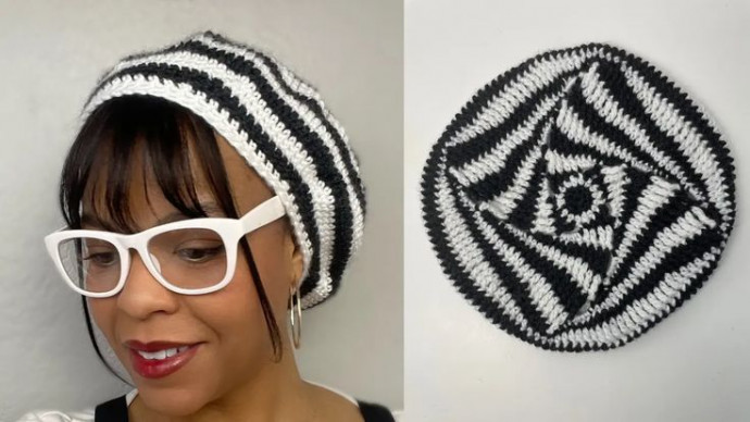 Crochet Pinwheel Slouch Beanie Pattern for Cozy Style and Comfort Crochet Pinwheel Slouch Beanie Pattern for Cozy Style and Comfort