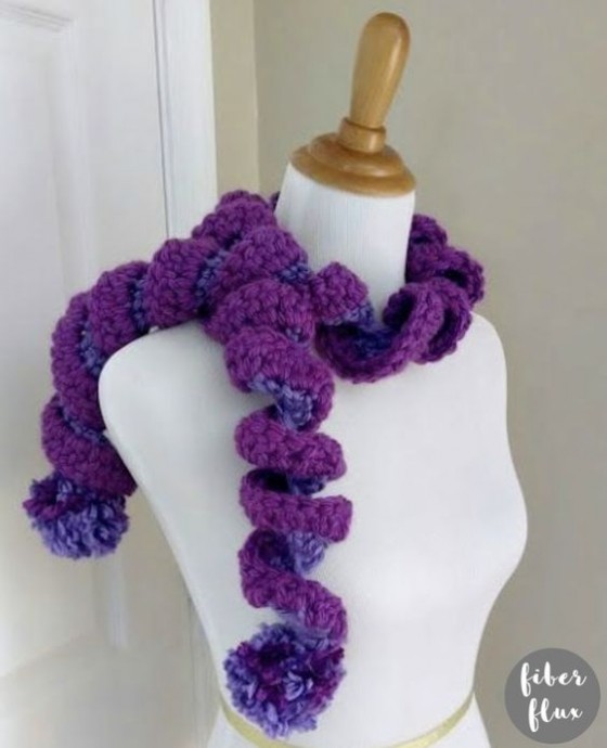 Create Your Own Elegant Grape Jelly Scarf - A Stylish Crochet Accessory Create Your Own Elegant Grape Jelly Scarf - A Stylish Crochet Accessory