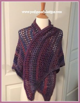 Create Your Own Crochet Shellie Everyday Shawl with This Easy Pattern Guide