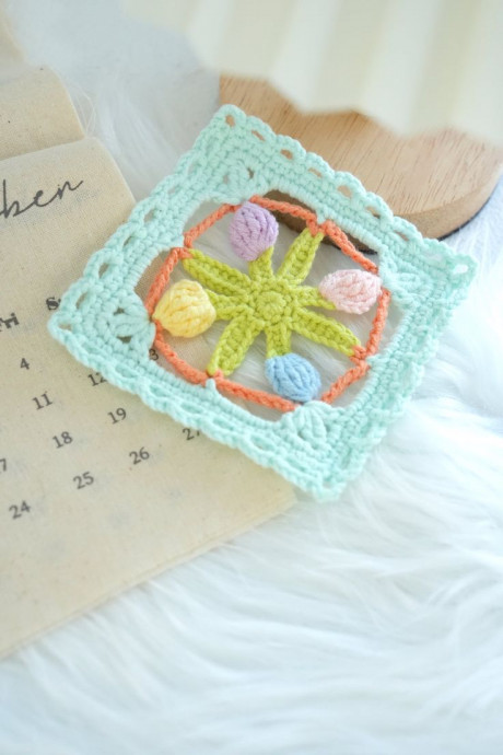 Crochet Tulip Granny Square Pattern: A Step-by-Step Guide for Spring Projects Crochet Tulip Granny Square Pattern: A Step-by-Step Guide for Spring Projects