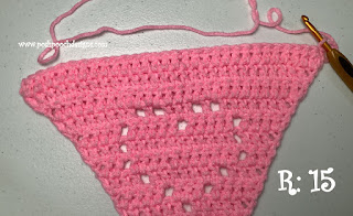Crochet Valentine Heart Headscarf &ndash; A Charming Accessory for Valentine&#039;s Day