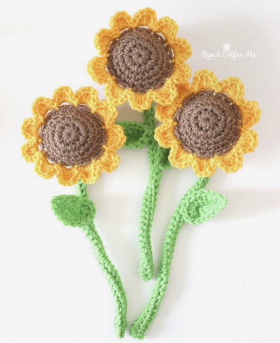 Crochet a Sunflower