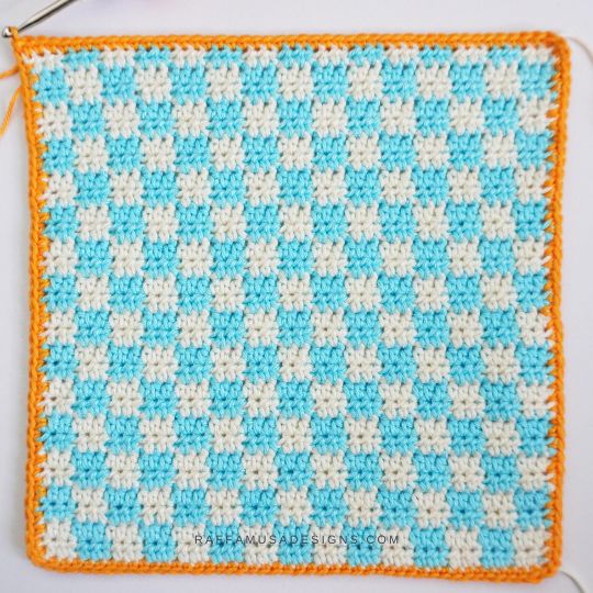 Create Your Own Stylish Checkered Potholder with This Easy Crochet Pattern