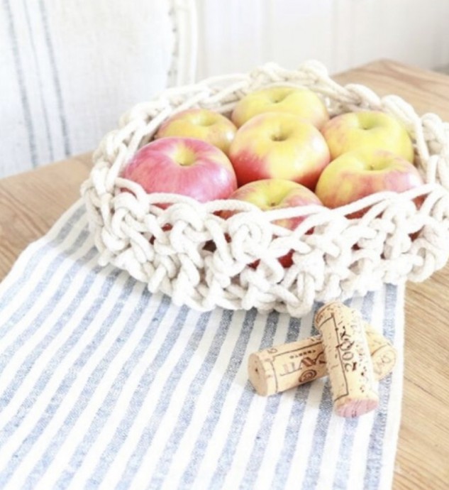 Crochet Harvest Basket